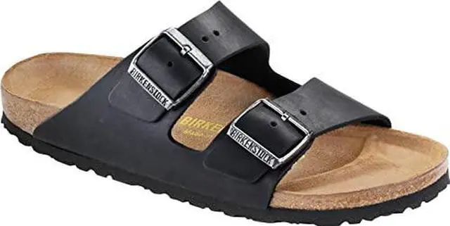 Alt view image 2 of 3 - Birkenstock Women's Arizona Birko-Flo Black Sandals - 5-5.5 2A(N) US Women