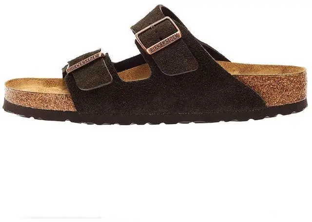 Alt view image 2 of 3 - Birkenstock Men's Heels Sandals Open Toe Sandals , Brown Marron Mocca Marron Mocca , 9 US