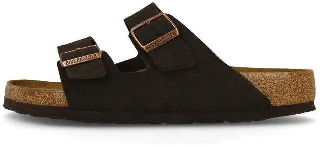 Alt view image 2 of 3 - Birkenstock Men's Heels Sandals Open Toe Sandals , Brown Marron Mocca Marron Mocca , 10 US
