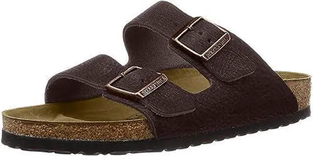 Alt view image 2 of 2 - Birkenstock Arizona Unisex Leather Sandal Men's 11-11.5, Women's 13-13.5 Regular