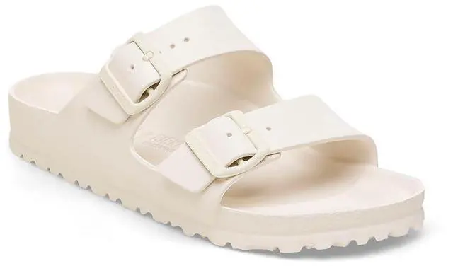 Main image of Birkenstock Men's Arizona EVA Sandals, Eggshell, Off White, 11 Medium US