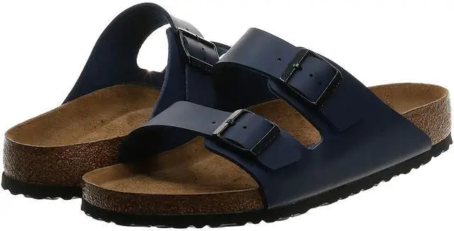 Alt view image 2 of 3 - Birkenstock Unisex-Adult Casual Arizona V Sky Blue Cv N, Multi, 40