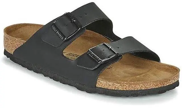 Alt view image 2 of 2 - Birkenstock Arizona Birko-Flor Sandals Black 39