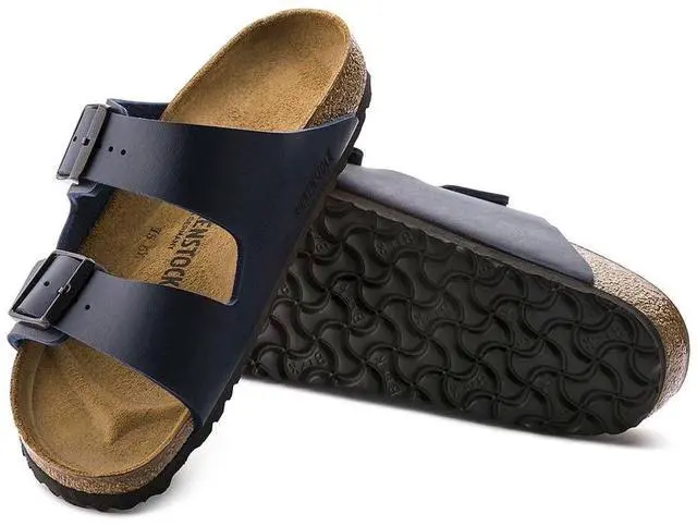 Alt view image 2 of 2 - Birkenstock Men's BIRK-051061 Arizona Sandal, Blue, 43