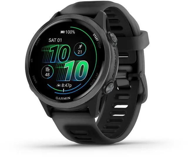 Alt view image 2 of 4 - Garmin Forerunner 570  42MM, Black , Air Pro TWS Truly Wireless EarBuds