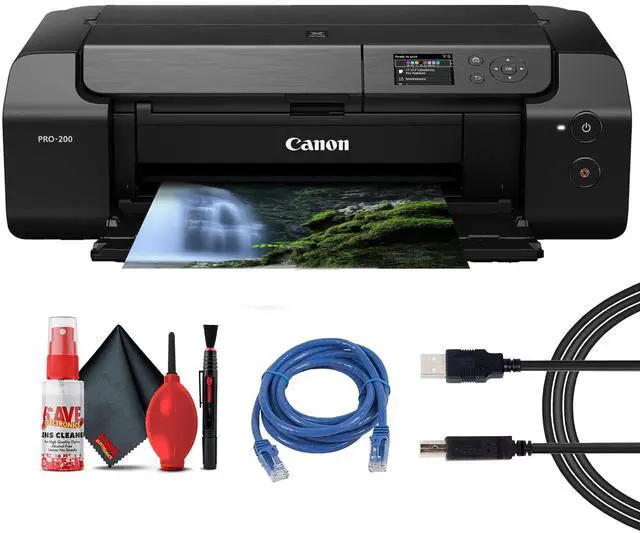 Main image of Canon PIXMA PRO-200 Wireless Printer | 13x19, 8-Color Dye Ink, Compact Studio - Bundle
