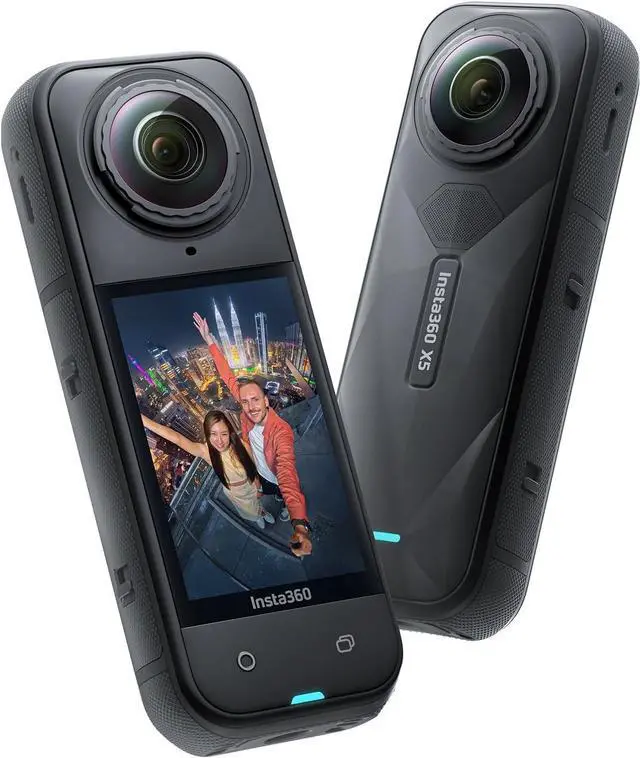 Alt view image 3 of 4 - Insta360 X5 8K 360 Waterproof Action Camera |  1/1.28" Sensors, Replaceable Lenses, PureVideo AI + More