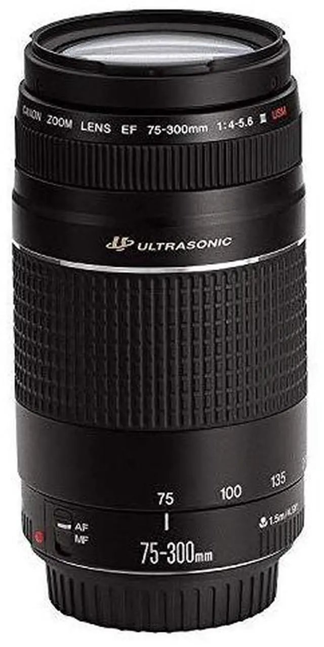 Main image of Canon EF 75-300mm f/4-5.6 III USM Telephoto Zoom Lens for Canon SLR Cameras - White Box(Bulk Packaging)
