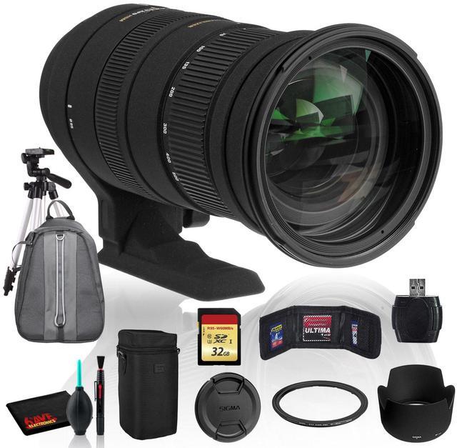 Main image of Sigma 50-500mm f/4.5-6.3 APO DG OS HSM Lens for Sony/Minolta with Cleaning Kit, Tripod, 32GB Memory, and Padded Backpack