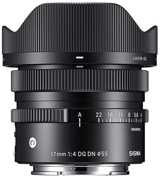 Alt view image 2 of 4 - Sigma 17mm f/4 DG DN Contemporary Lens for Sony E Mount with 256GB Memory Card