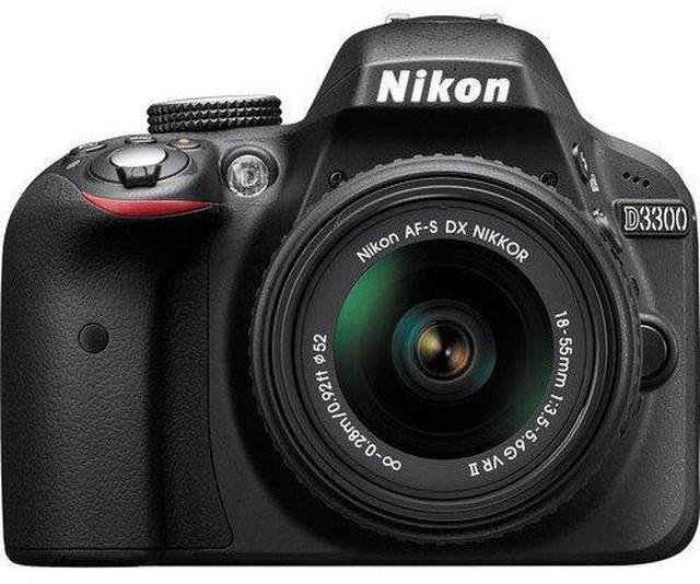 Alt view image 3 of 4 - Nikon D3300 DSLR Camera with 18-55mm Lens dvanced Bundle W/ Bag, Extra Battery, LED Light, Mic, Filters and More