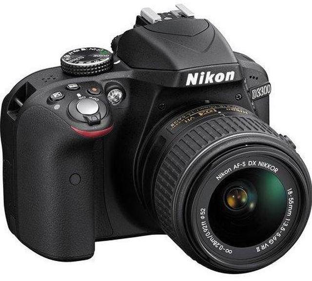 Alt view image 4 of 4 - Nikon D3300 DSLR Camera with 18-55mm Lens dvanced Bundle W/ Bag, Extra Battery, LED Light, Mic, Filters and More