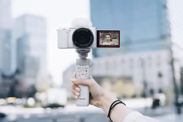 Alt view image 2 of 3 - Sony Shooting Grip with Wireless Remote Commander