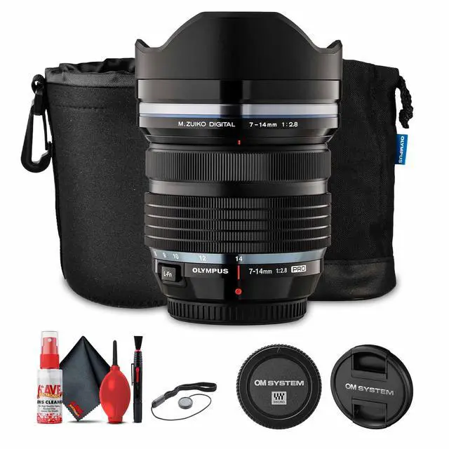 Main image of Olympus M.Zuiko Digital ED 7-14mm f/2.8 PRO Lens Bundle