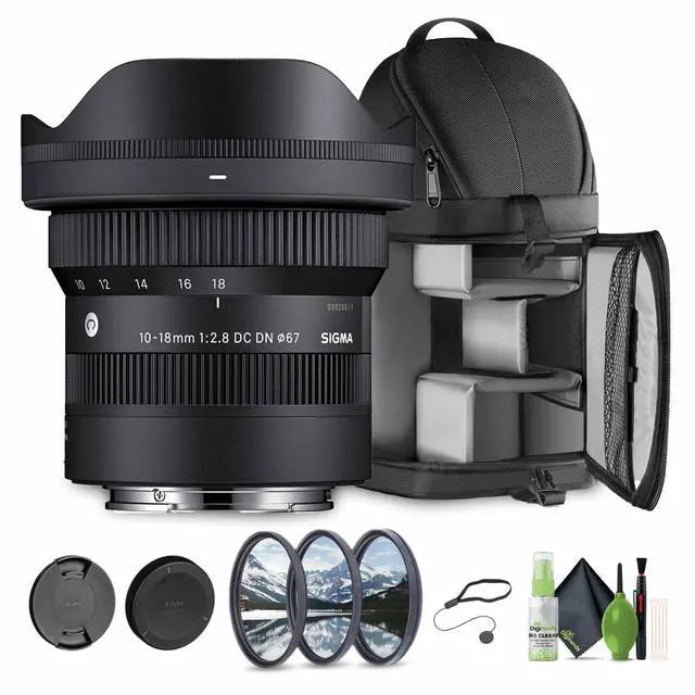 Main image of Sigma 10-18mm f/2.8 DC DN Contemporary Sony E Bundle