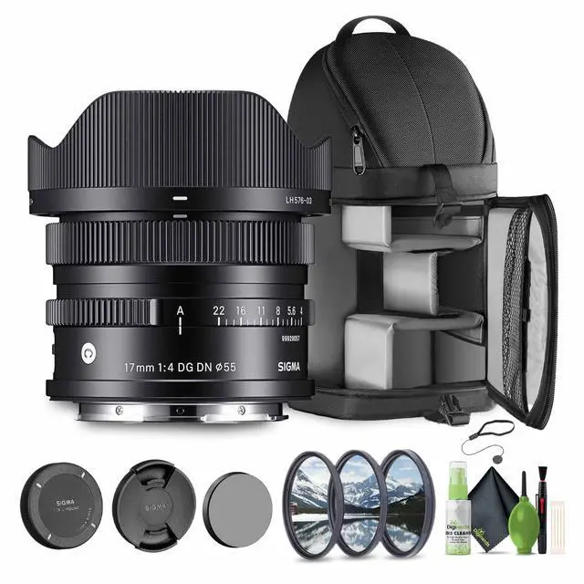 Main image of Sigma 17mm f/4 DG DN Contemporary Leica L Bundle