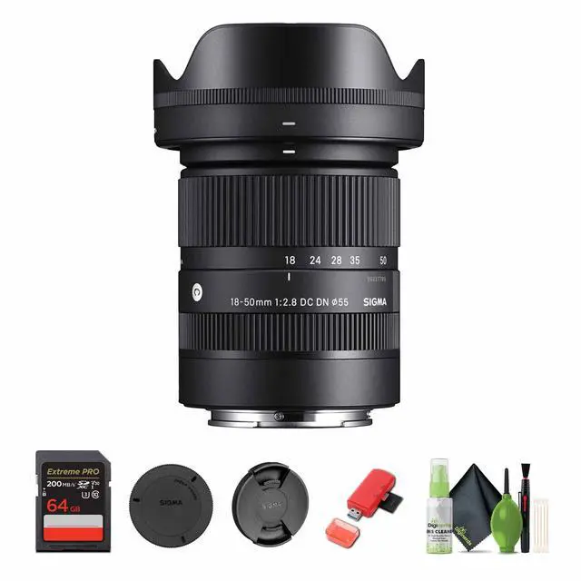 Main image of Sigma 18-50mm f/2.8 DC DN Contemporary Sony E Bundle MEM C