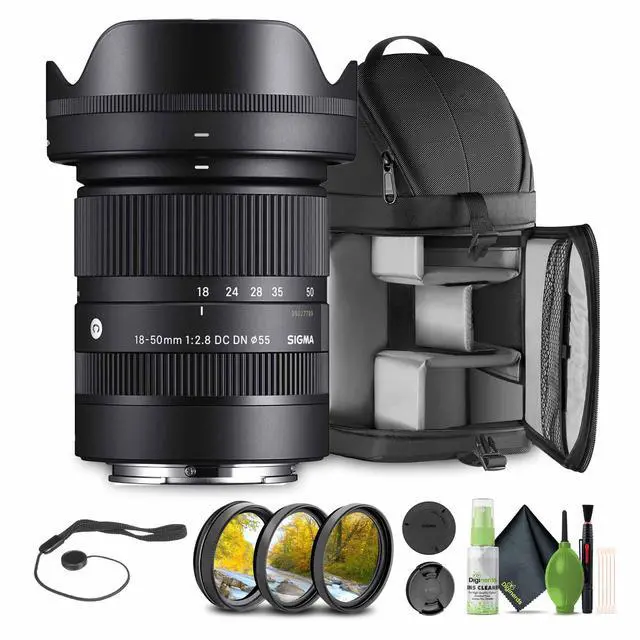 Main image of Sigma 18-50mm f/2.8 DC DN Contemporary  Sony E Bundle