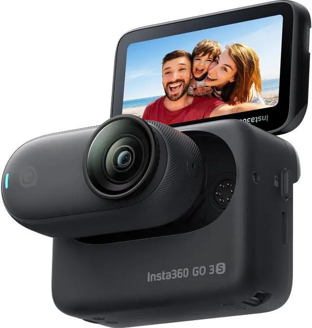 Alt view image 4 of 4 - Insta360 GO 3S 4K Standard Edition Action Camera - Midnight Black, 128GB
