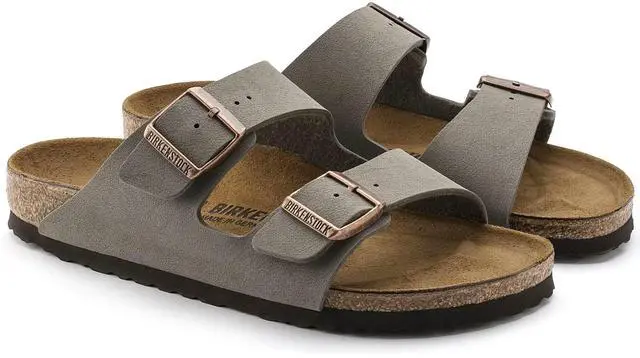 Alt view image 3 of 4 - Birkenstock Arizona Birkibuc Sandal,Stone Birkibuc,42 M EU/11-11.5 B(M) US Women/9-9.5 B(M) US Men