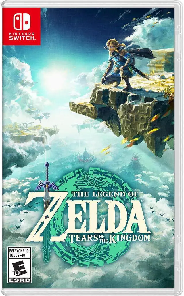 Alt view image 3 of 4 - Nintendo The Legend of Zelda: Tears of the Kingdom + Nintendo The Legend of Zelda: Breath of the Wild for Nintendo Switch 2 Edition + Microfiber Cleaning Cloth