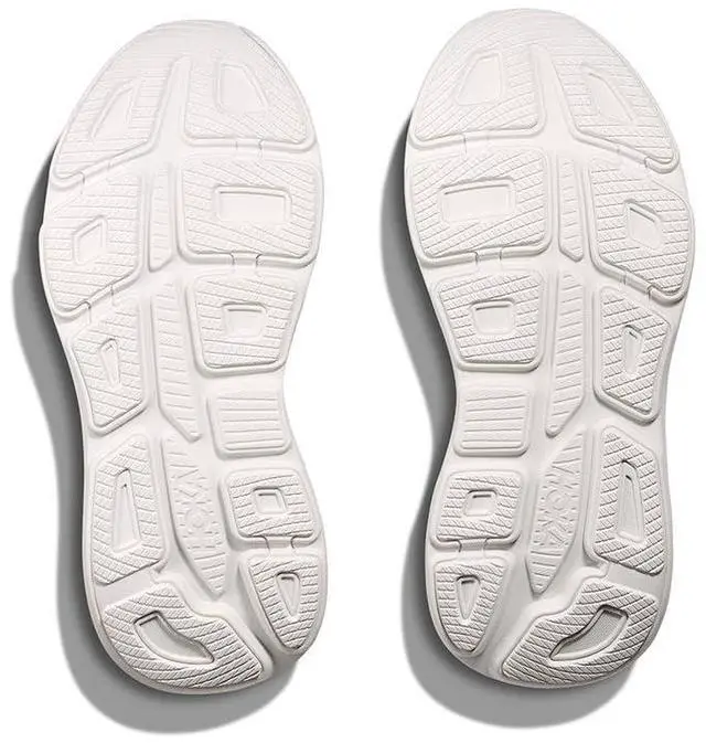 Alt view image 3 of 3 - Hoka Men's Bondi 9 Sneaker, White/White, 9.5
