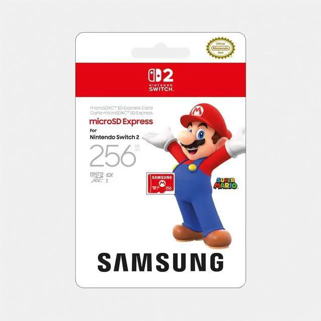 Alt view image 3 of 5 - Nintendo NSW2SSDE256G Samsung MicroSD Express Card - 256GB