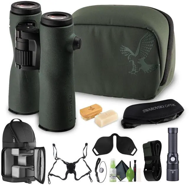 Main image of Swarovski 12x42 NL Pure Binoculars Bundle