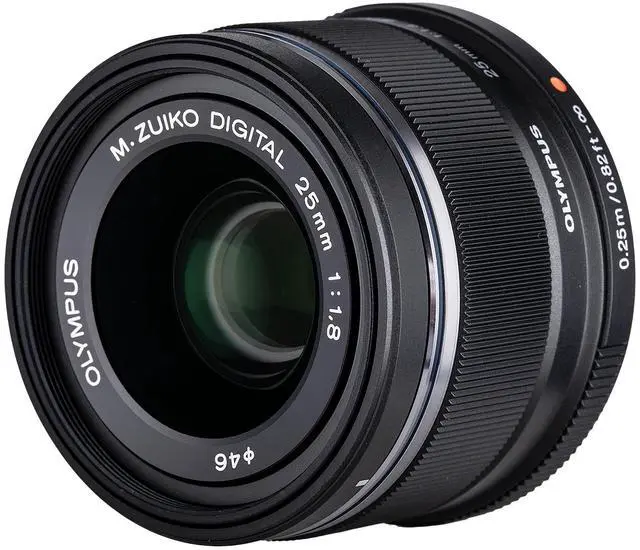 Alt view image 4 of 4 - Olympus M.Zuiko Digital 25mm f/1.8 Lens Bundle