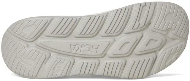 Alt view image 3 of 3 - Hoka Unisex Ora Recovery Slide 14 Sandals, Alabaster/Stardust, US Men