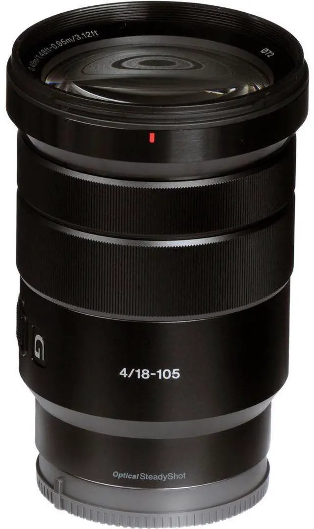 Alt view image 4 of 4 - Sony E PZ 18-105mm f/4 G OSS Lens + Filter Kit + Cap Keeper + Cleaning Kit