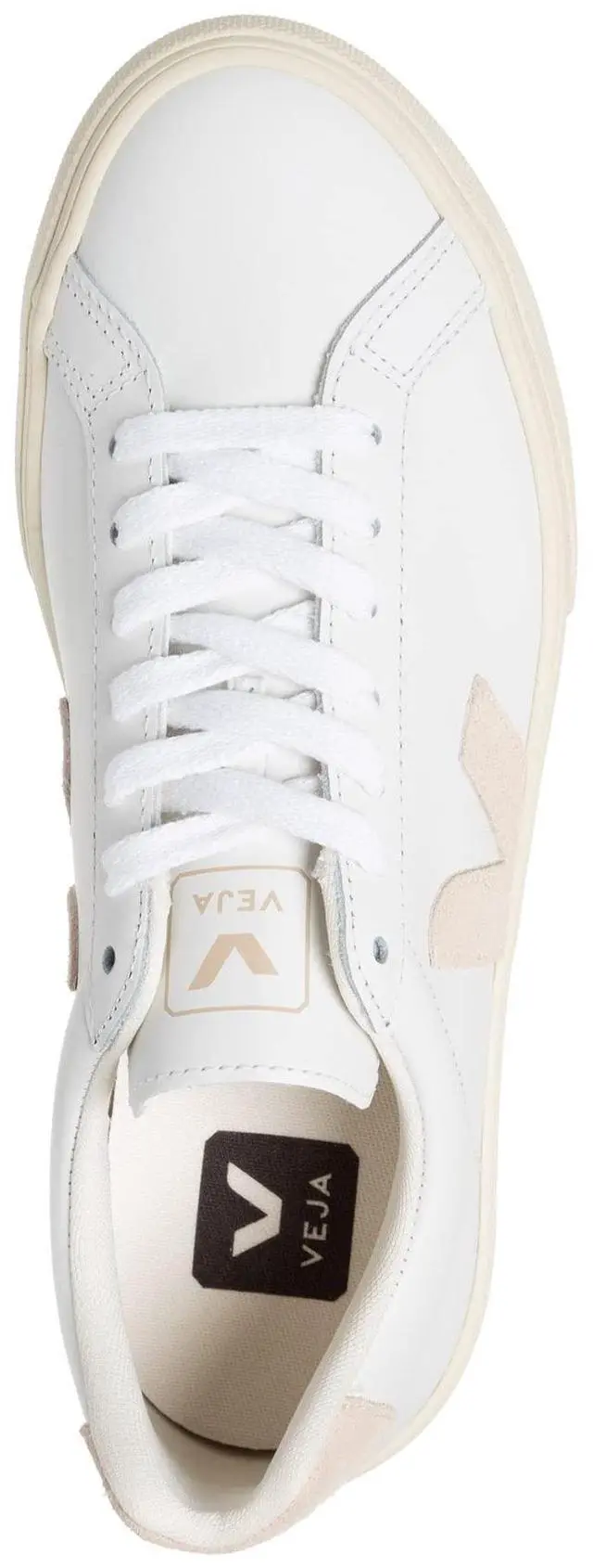 Alt view image 2 of 3 - Veja Women Esplar Sneakers White - Sable 10 US
