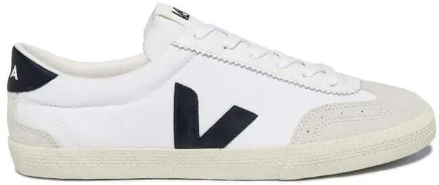 Main image of VEJA Women's Volley Sneaker, White/Black, 6