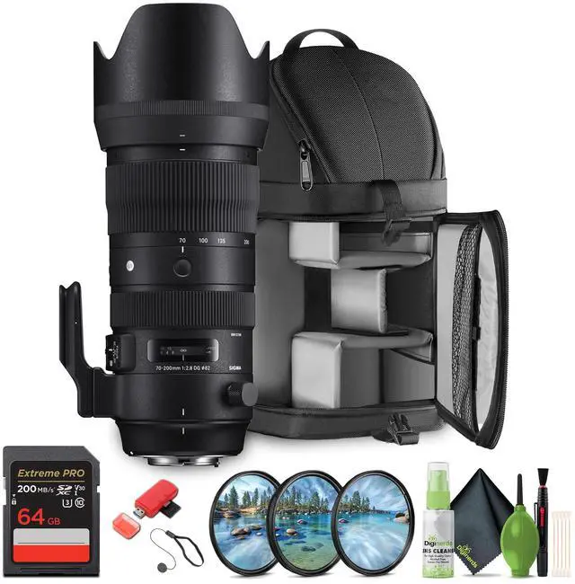 Main image of Sigma 70-200mm f/2.8 DG OS HSM Sports Canon EF Bundle 1