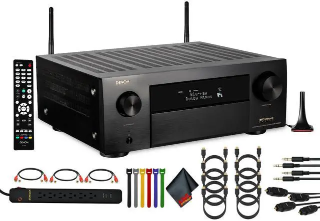 Main image of Denon AVR-X4800H 9.4-Channel Network A/V Receiver Bundle