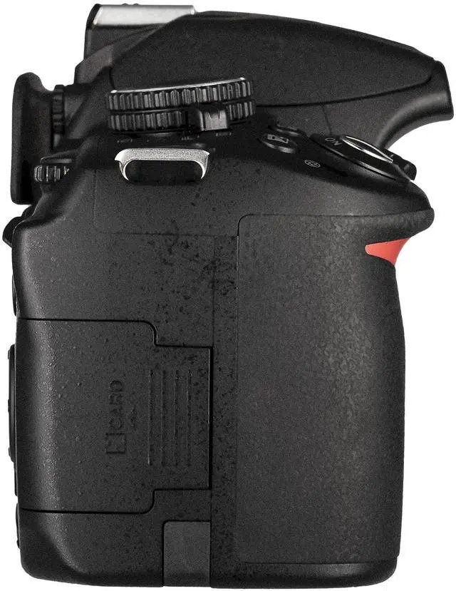 Alt view image 4 of 4 - Nikon D3100 14.2MP DX-Format DSLR Digital Camera (Body) - (Black) - (Renewed)