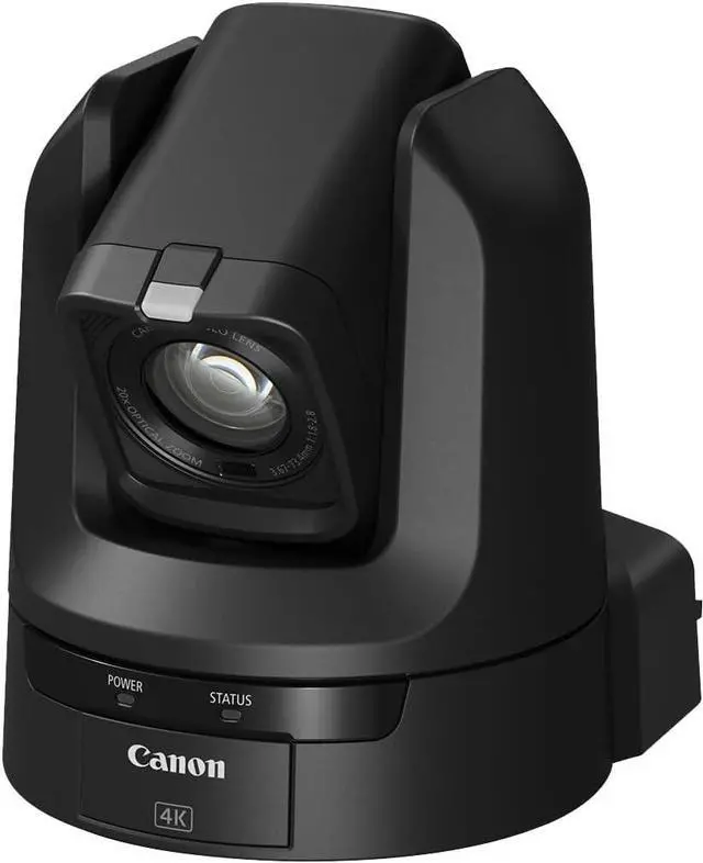 Alt view image 12 of 19 - Canon CR-N100 4K NDI PTZ Camera with 20x Zoom (Satin Black)