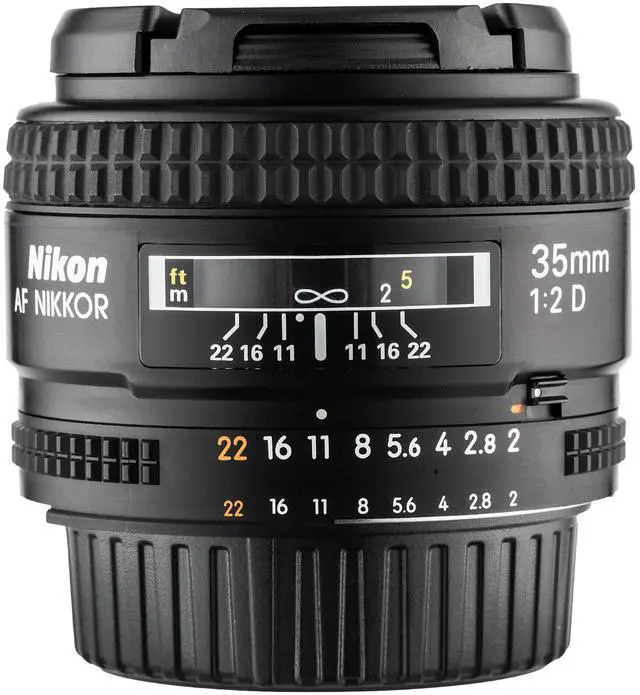 Alt view image 2 of 4 - Nikon AF NIKKOR 35mm f/2D Compact Standard Lens  Lightweight, High Sharpness + More