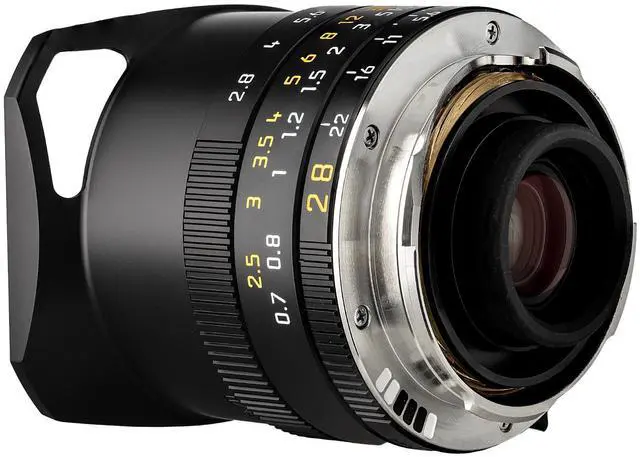Alt view image 3 of 4 - Leica Elmarit-M 28mm f/2.8 ASPH. Lens | Compact Wide-Angle Prime for M-Mount | Sharp, Lightweight Optics for Street & Travel Photography + More