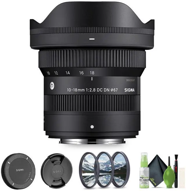 Main image of Sigma 10-18mm f/2.8 DC DN Contemporary FUJIFILM X Bundle 2