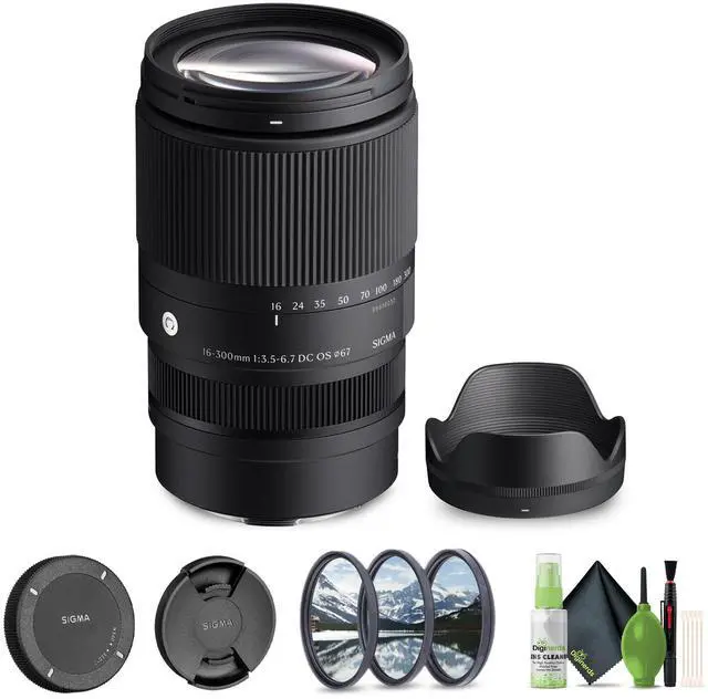 Main image of Sigma 16-300mm f/3.5-6.7 DC OS Contemporary Sony E Bundle 3