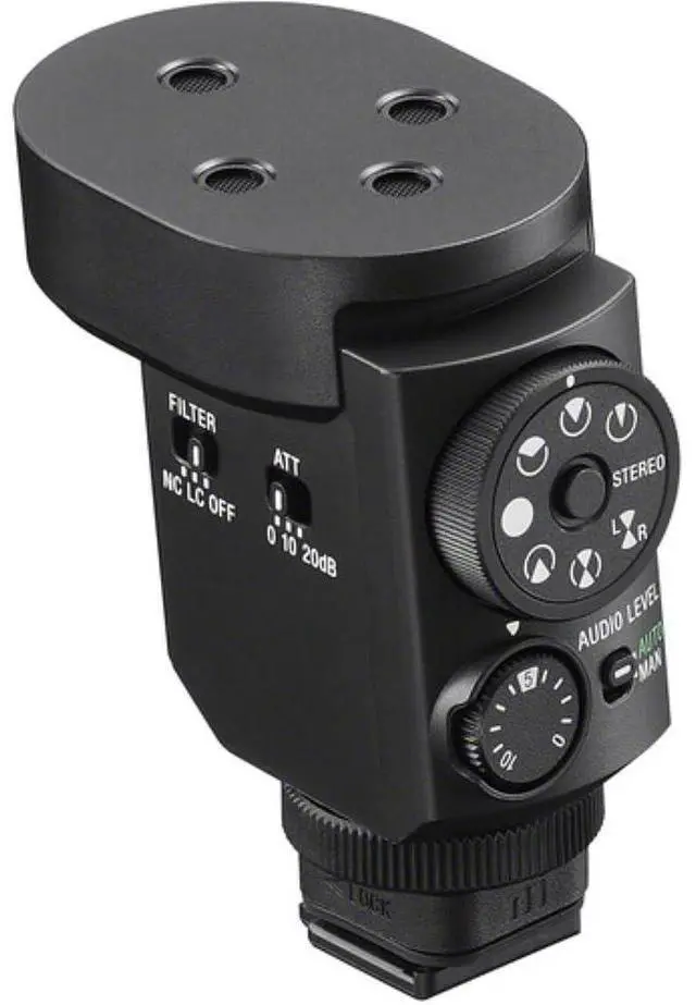 Alt view image 17 of 17 - Sony Digital Shotgun Microphone ECM-M1