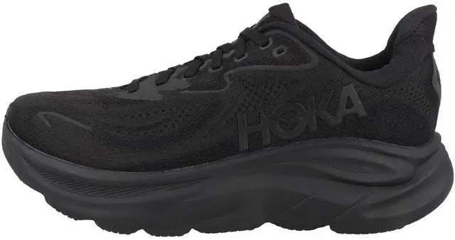Alt view image 2 of 4 - Hoka Women's Clifton 10 Sneaker, Black/Black, 8.5