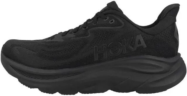 Main image of Hoka Men's Clifton 10 Sneaker, Black/Black, 13