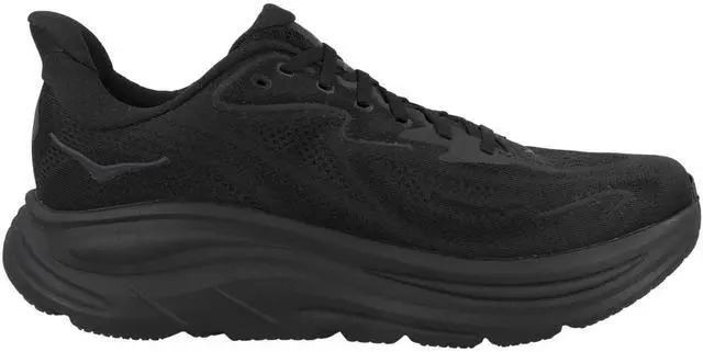 Alt view image 3 of 6 - Hoka Men's Clifton 10 Sneaker, Black/Black, 13