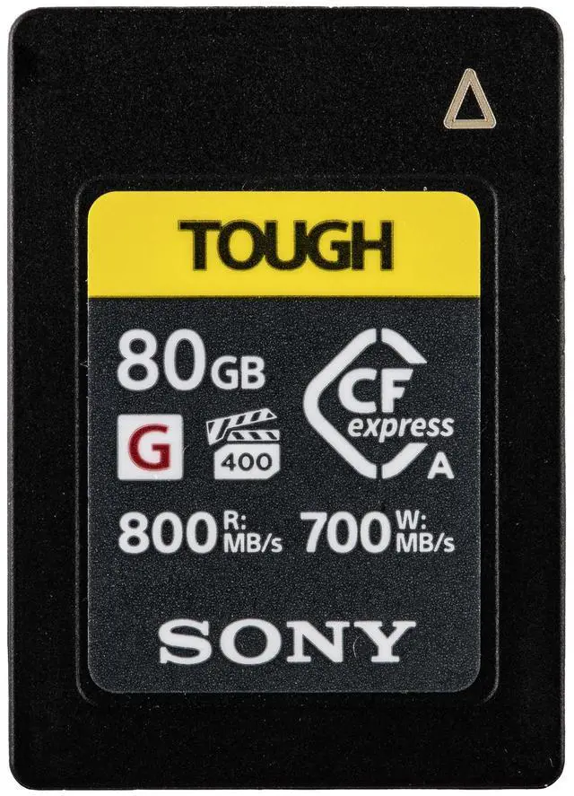 Alt view image 14 of 15 - Sony TOUGH 80GB CFexpress Type A Memory Card #CEAG80T