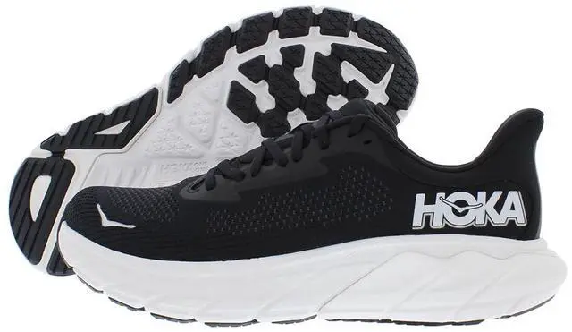 Main image of Hoka Men's Arahi 7 Sneaker, Black/White, 11.5
