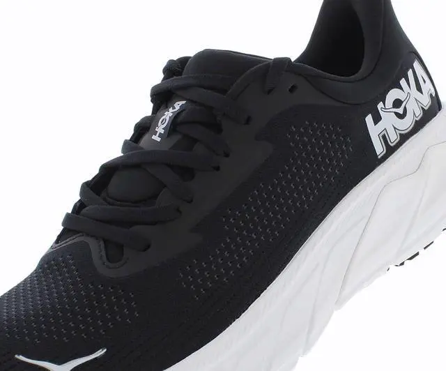 Alt view image 3 of 3 - Hoka Men's Arahi 7 Sneaker, Black/White, 11.5