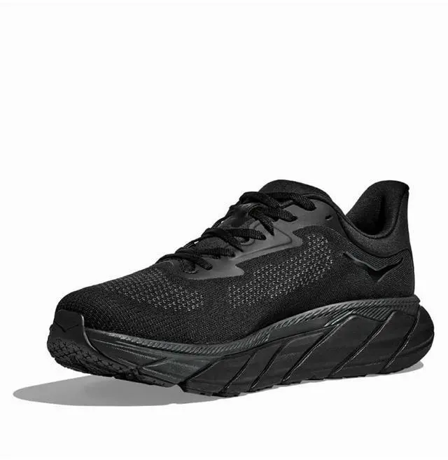 Alt view image 3 of 3 - Hoka Women's Arahi 7 Sneaker, Black/Black, 6