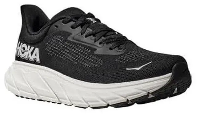 Main image of Hoka Women's Arahi 7 Sneaker, Black/White, 6